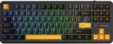 AULA Gasket F87 Thunder Black GrayWood RGB Tastatur #1