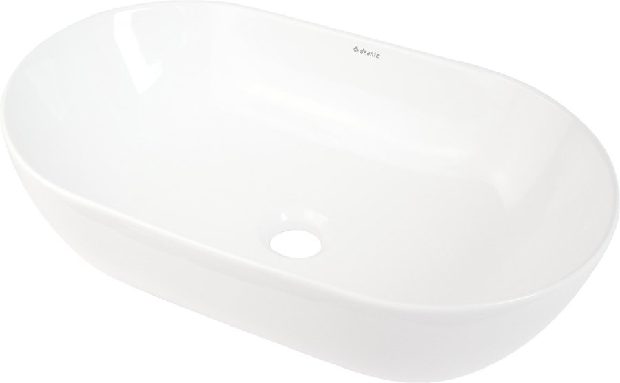 Keramisk hndvask DEANTE Peonia (CDE_6U5S) bordplade 50x30 cm #1