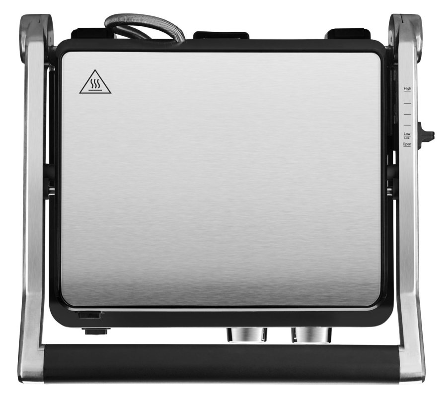 Amica GK4011 barbecue & grill Bordplade Elektrisk Sort, Rustfrit stl 2000 W #7