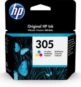 HP 305 Original Bl, Magenta, Gul 1 stk #1