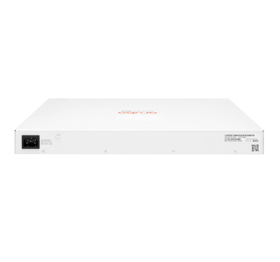 HPE Aruba Networking Aruba Instant On 1830 48G 24p Class4 PoE 4SFP 370W Administreret L2 Gigabit Ethernet (10/100/1000) Str�m over Ethernet (PoE) 1U #3