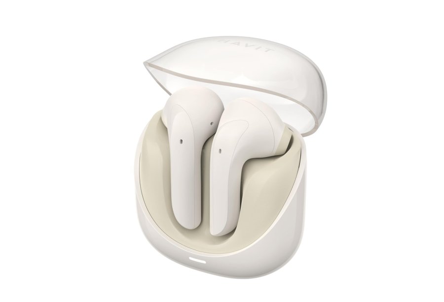 Havit TW974 ModernBuds Bluetooth Headset Beige #4
