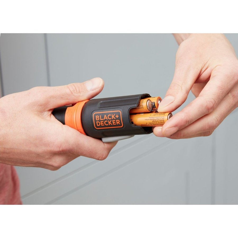 Black & Decker BCF601C-XJ elektrisk skruetrkker & slagbor 220 rpm Sort, Orange #11