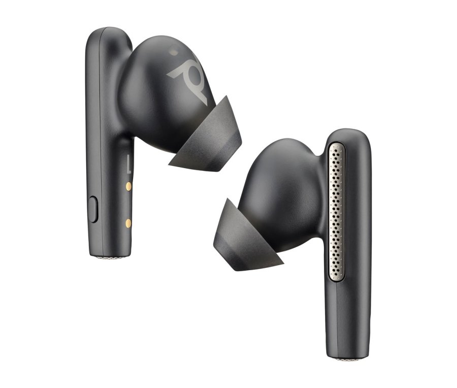 Poly Voyager Free 60 UC Black Earbuds +BT700 USB-C Adapter +Basic Charge Case #1