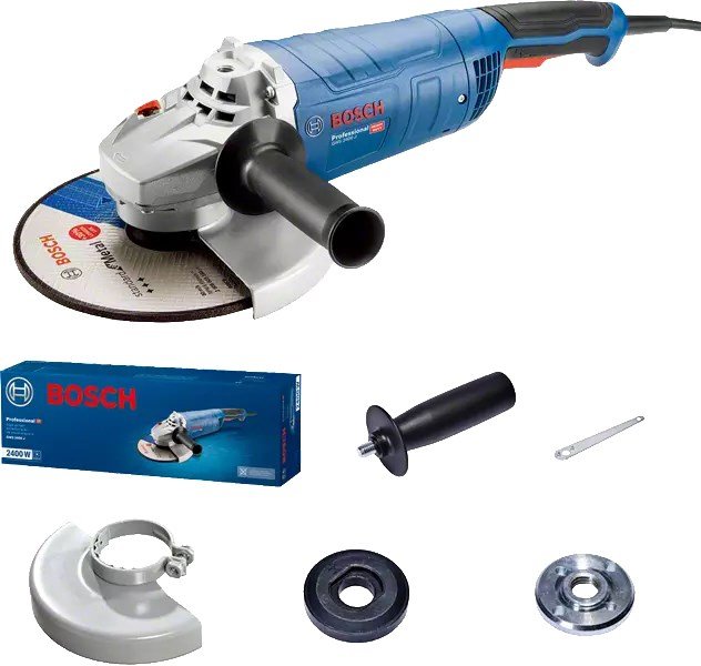 Bosch GWS 2400 J PROFESSIONAL vinkelsliber 23 cm 6500 rpm 2400 W 5,4 kg #1
