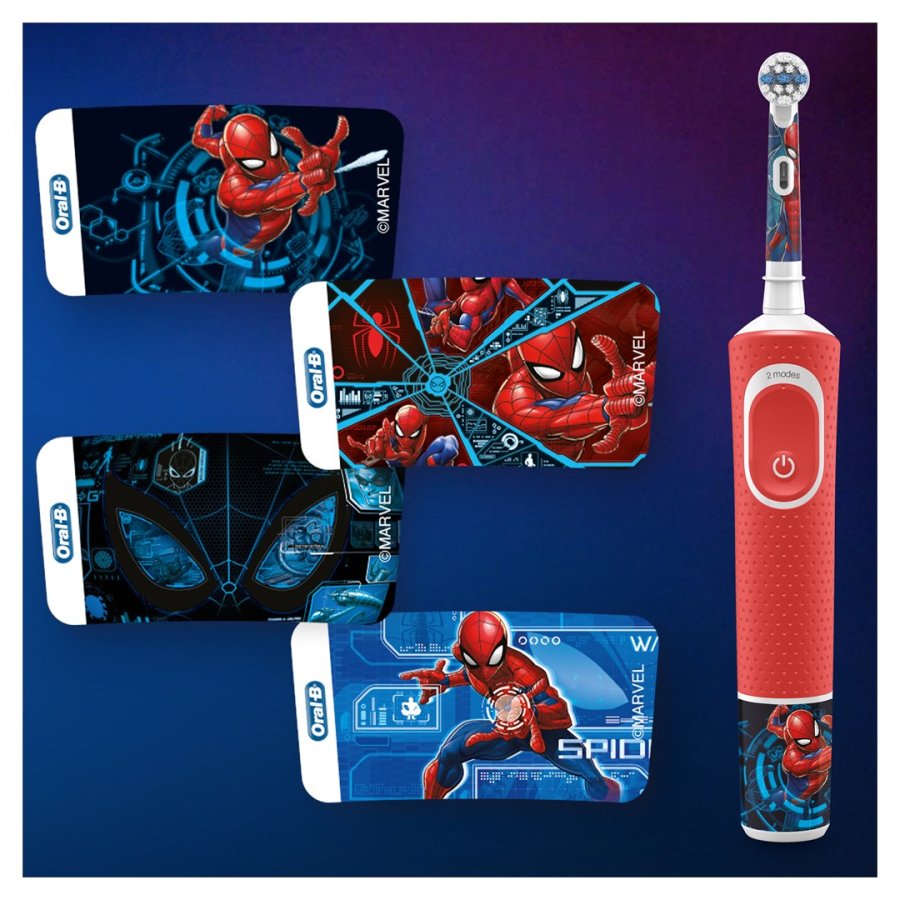 Oral-B 80339051 elektrisk tandb�rste Barn Vibrerende tandb�rste R�d #8