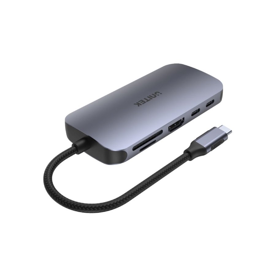 UNITEK D1071A interface hub USB 3.0 5 Gb/s Slv #2