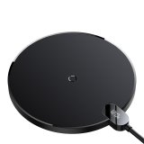 Baseus CCED000001 oplader til mobil enhed Hovedtelefoner, Smartphone Sort USB Trdls opladning Indendrs #3