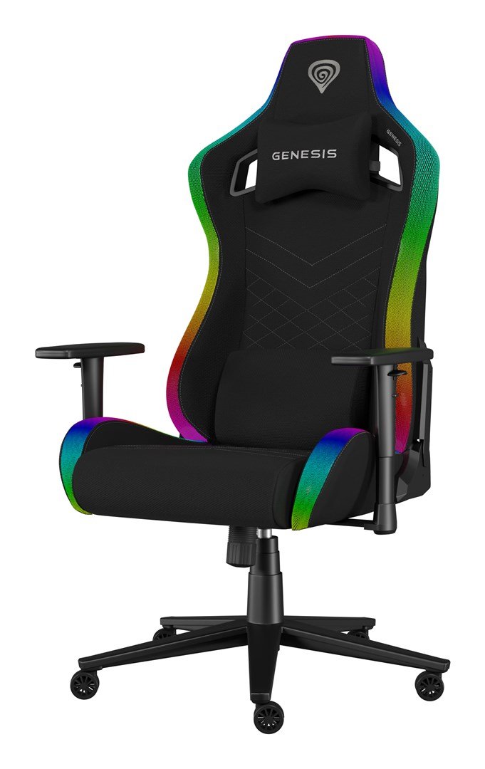 FOTEL GAMINGOWY GENESIS TRIT 660 RGB CZARNY #3