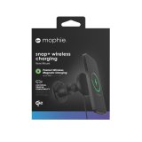mophie Snap+ Wireless Charging Vent Smartphone Sort Cigart�nder Tr�dl�s opladning Hurtig opladning Automatisk #4