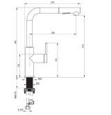 Kitchen faucet with pull-out spout #6