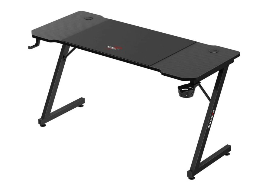 Huzaro Hero 3.3 Black - gaming-skrivebord #1
