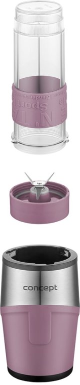 Concept SM3483 blender 570 L Bordplade blender 500 W Rose, Rustfrit st�l #3