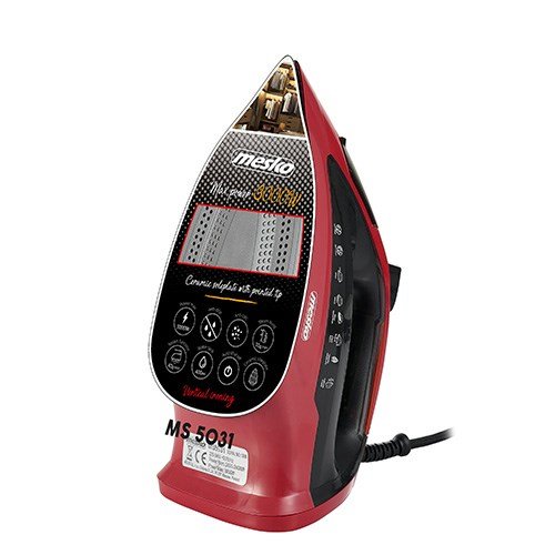 Mesko Home MS 5031 strygejern Dampstrygejern Keramisk strygesl 2400 W Rd #8