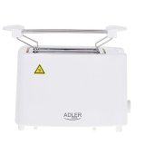 Adler AD 3223 brdrister 6 2 skive(r) 750 W Hvid #4