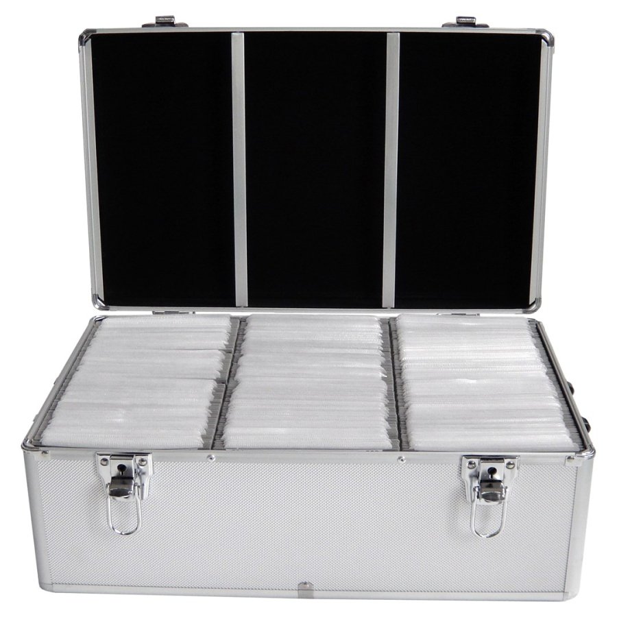 MediaRange BOX77 optisk disk etui Boksetaske 500 diske S�lv #4