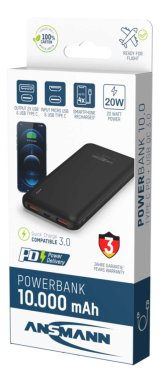 Ansmann PB320PD 10000 mAh Sort #12