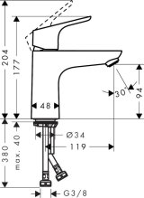 Hansgrohe Focus Krom #4
