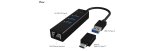 ICY BOX IB-HUB1419-LAN USB 3.2 Gen 1 (3.1 Gen 1) Type-A Sort #3