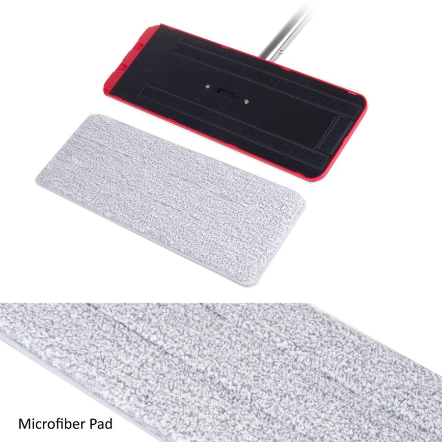 Flad moppe med spand og vrider GreenBlue MaxiClean GB850 + to mikrofiber HQ-patroner #10