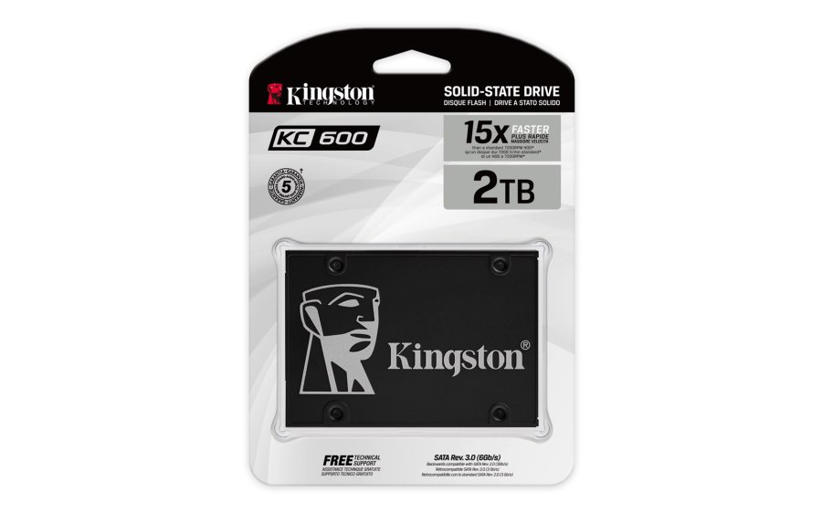 Kingston Technology 2048G SSD KC600 SATA3 2,5
