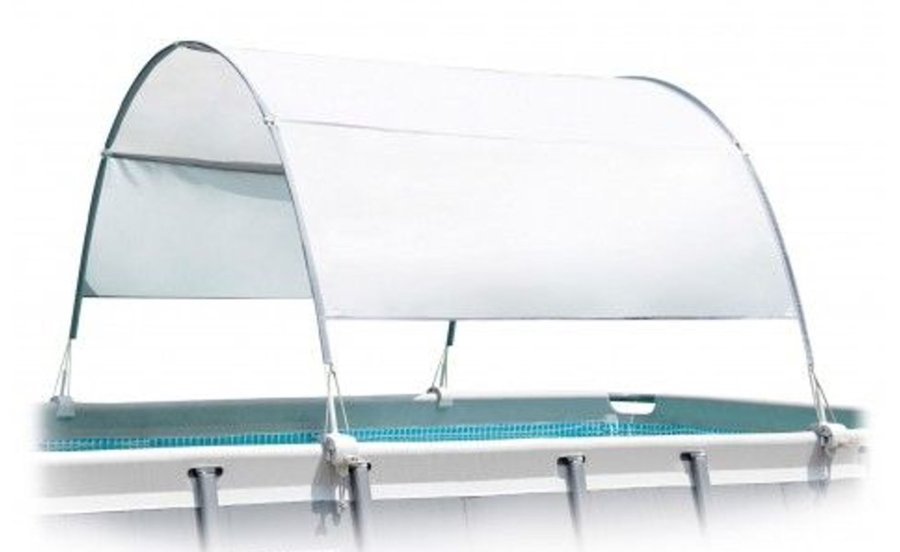 Swimmingpool Cover Intex 28054 Hvid #3