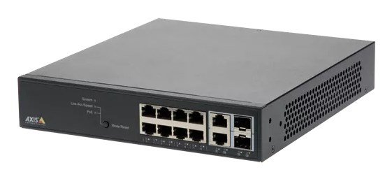 Axis 01191-002 netv�rksswitch Administreret Gigabit Ethernet (10/100/1000) Str�m over Ethernet (PoE) Sort #1