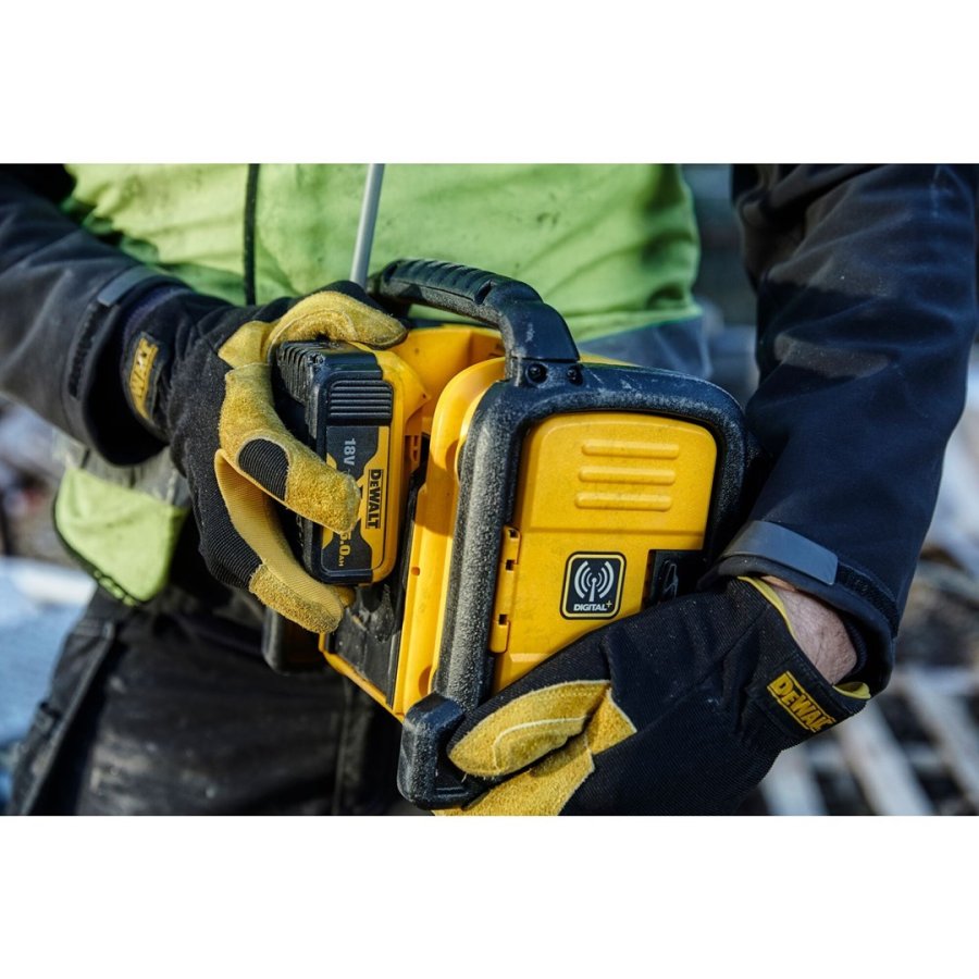 DeWALT DCR020-QW radio Brbar Digital Sort, Gul #7