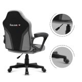 Gaming stol til brn Huzaro HZ-Ranger 1.0 Gr Mesh, gr og sort #2