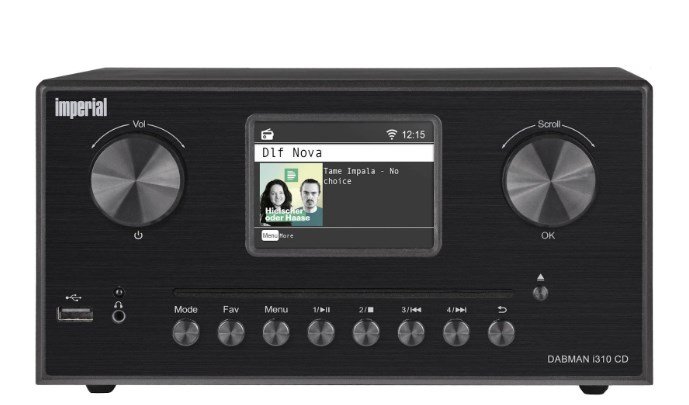 REHAU IMPERIAL DABMAN i310 CD Home audio micro system Sort #3