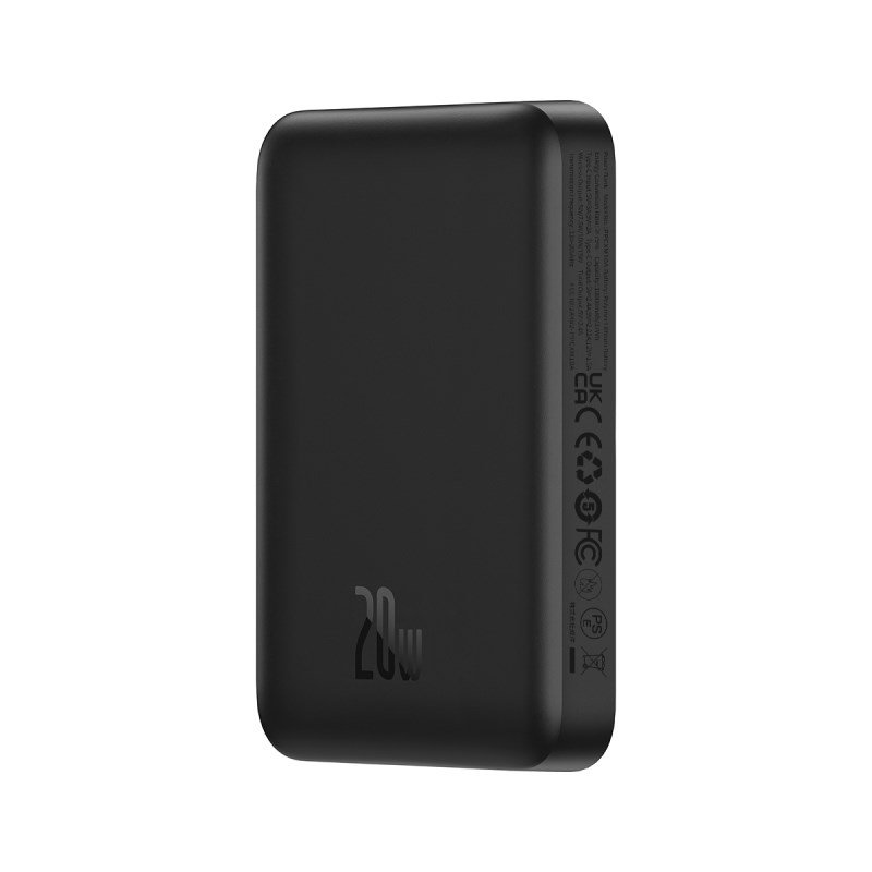 Baseus P10059001113-00 Lithium-polymer (LiPo) powerbank 10000 mAh Trdls opladning Sort #5