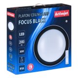 Activejet Plafon LED AJE-FOCUS Black + pilot loftbelysning Sort Ikke-udskiftelig p�re(r) G #11