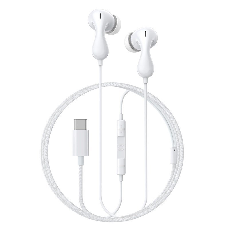 Baseus Encok CZ20 Headset Ledningsfrt I rerne Opkald/musik USB Type-C Hvid #1