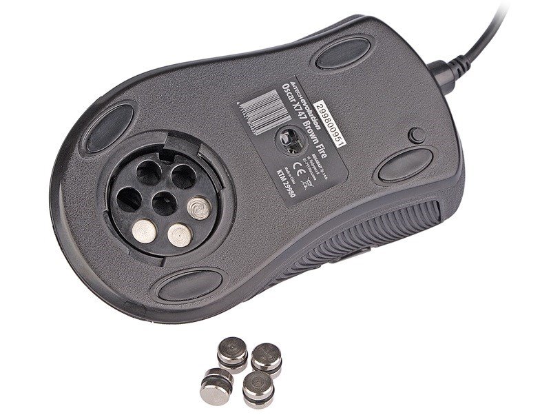 A4Tech Anti-Vibrate Laser Gaming Mouse XL-747H mus USB Type-A 3600 dpi #3