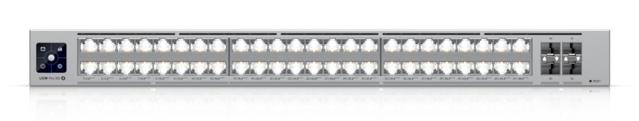 Ubiquiti UniFi Pro XG 48 PoE Administreret L3 10G Ethernet (100/1000/10000) Str�m over Ethernet (PoE) 1U Gr� #3