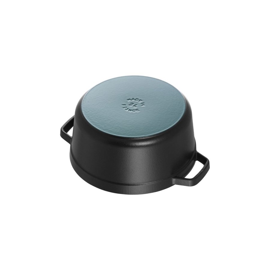 Staub La Cocotte 3,8 L Rund Stbejern Gryde bradepande #7