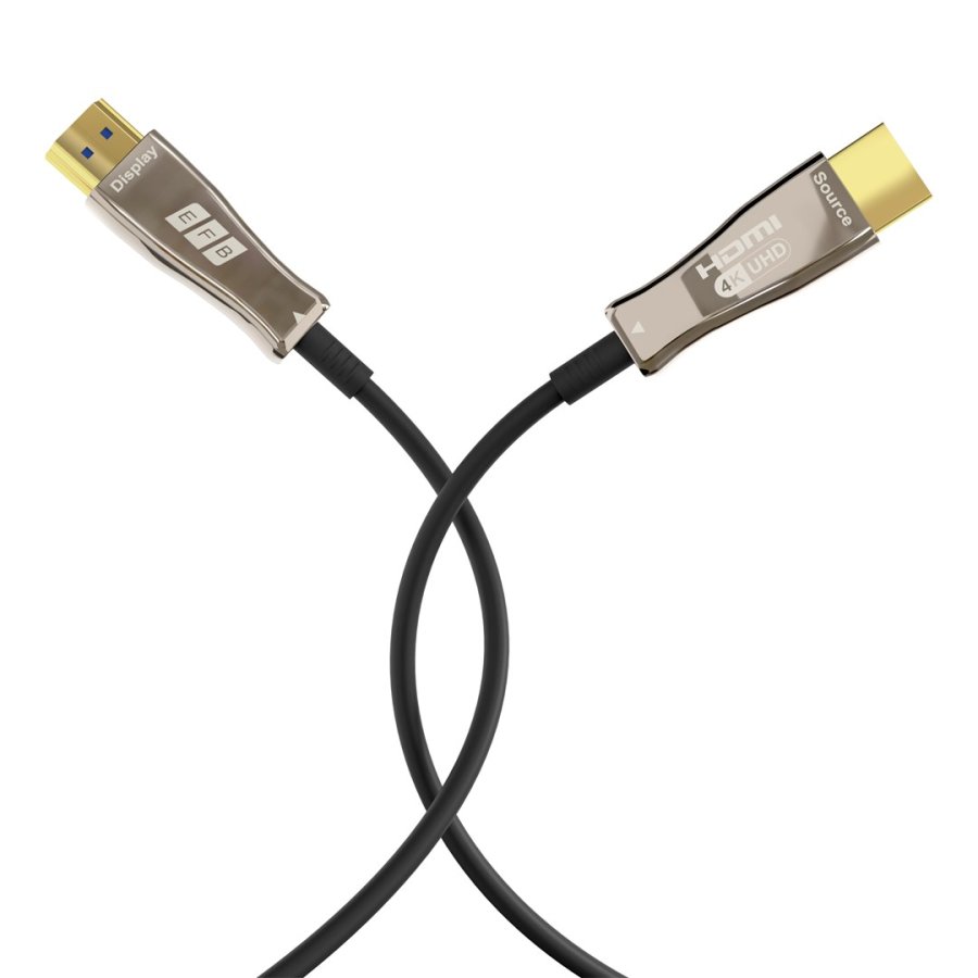 EFB Elektronik HDMI-20-00007 HDMI-kabel 10 m HDMI Type A (Standard) Sort, Rustfrit st�l #4