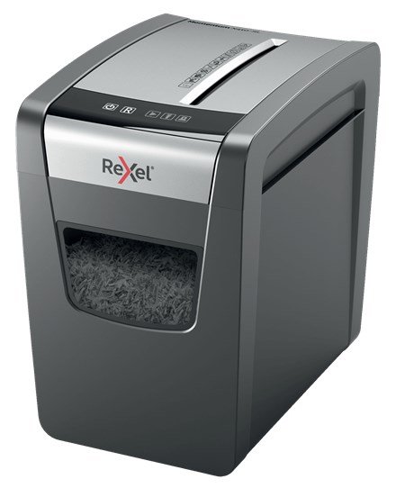 Rexel Momentum X410-SL papirmakulator Krydsmakulering Sort, Gr #2