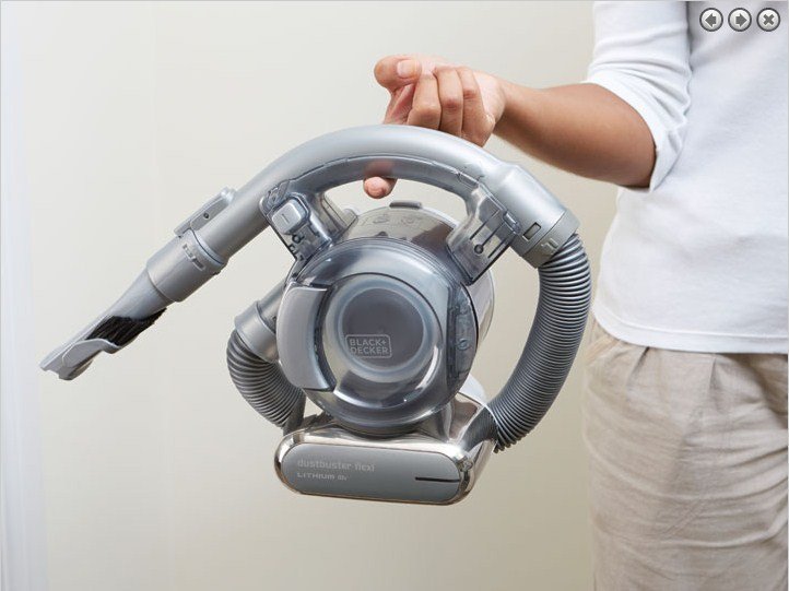 Black & Decker PD1820LF-QW hndholdt stvsuger Krom Posels #9