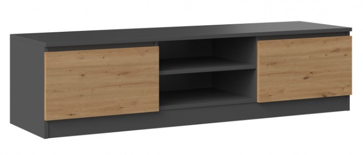 Topeshop RTV 140 ANTR/ARTIS TV stativ & underholdningscenter 2 hylder #1