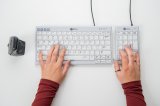 BakkerElkhuizen UltraBoard 955 V2 Numeric numerisk tastatur Laptop/PC USB M�rkegr�, Lys gr� #5