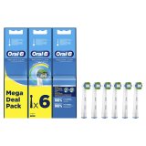 Oral-B Precision Clean 80339528 brstehoved til elektrisk tandbrste 6 stk Hvid #1