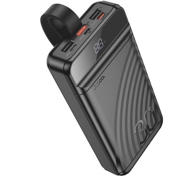 Hoco J123B Powerbank 30 000 mAh sort #5