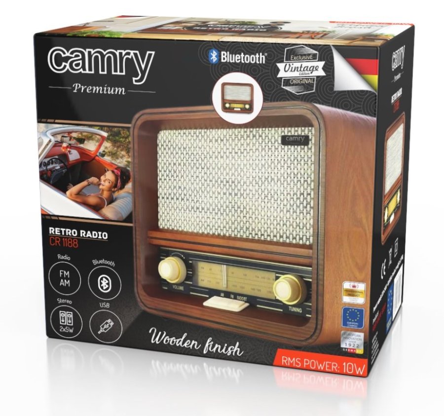 Retro radio Camry CR 1188 #7