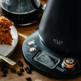 Adler AD 1349 El-kedel med lang tud 1,0L Sort #15
