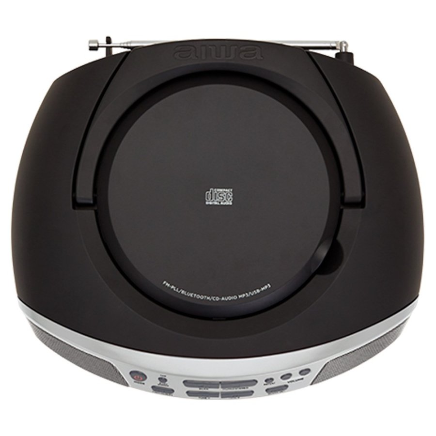 Aiwa BBTU-400SL b�rbar stereosystem Analog & digital 6 W FM S�lv MP3-afspilning #5
