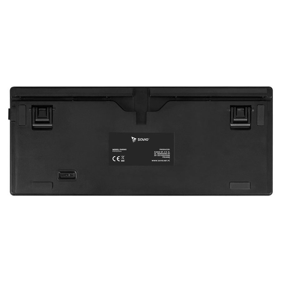 SAVIO PHENIX Draadloos mechanisch toetsenbord, Gateron Red Pro, ABS #8