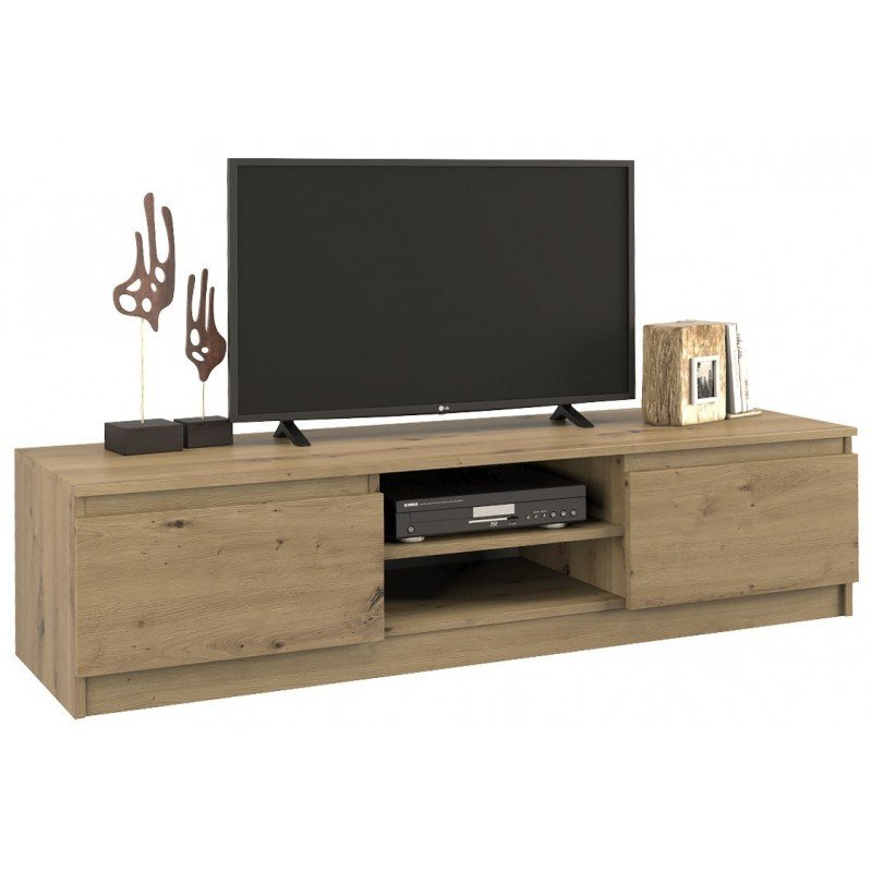 Topeshop RTV140 ARTISAN TV stativ & underholdningscenter 2 hylder #3