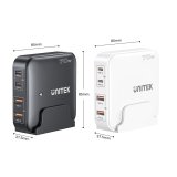 UNITEK P1229AWH01-EU oplader til mobil enhed Universel Hvid Vekselstrm Hurtig opladning Indendrs #3