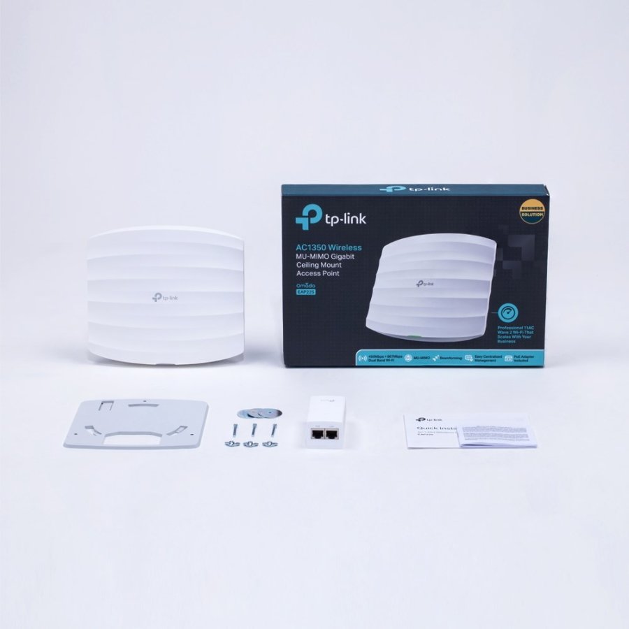 TP-Link Omada EAP225 WLAN adgangspunkt 1350 Mbit/s Hvid Str�m over Ethernet (PoE) #26